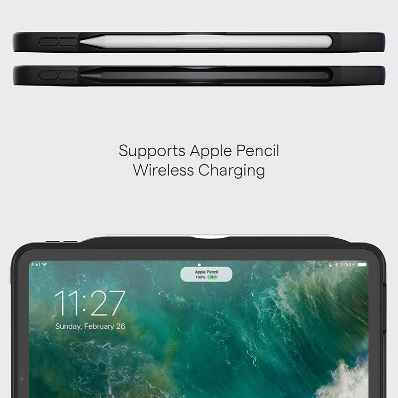 ZuguCase The Alpha Ultra Slim Protective iPad Case, Wireless Apple Pencil Charging, Convenient Magnetic Stand & Sleep/Wake Cover - Black ZuguCase The Alpha Ultra Slim Protective iPad Case, Wireless Apple Pencil Charging, Convenient Magnetic Stand & Sleep/Wake Cover - Black